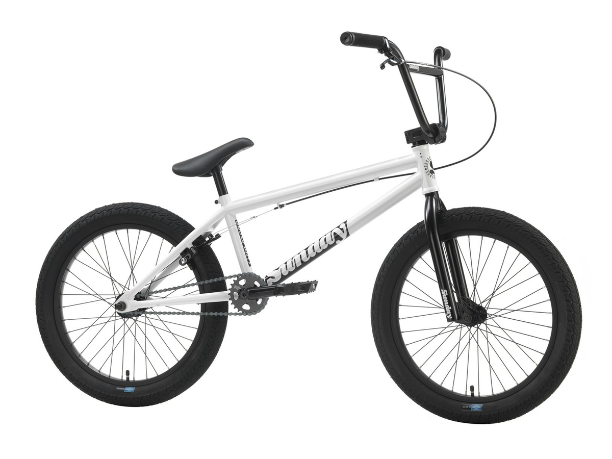 Sunday Blueprint 20" BMX Bike (2025–2026) - Gloss White 20.5" tt