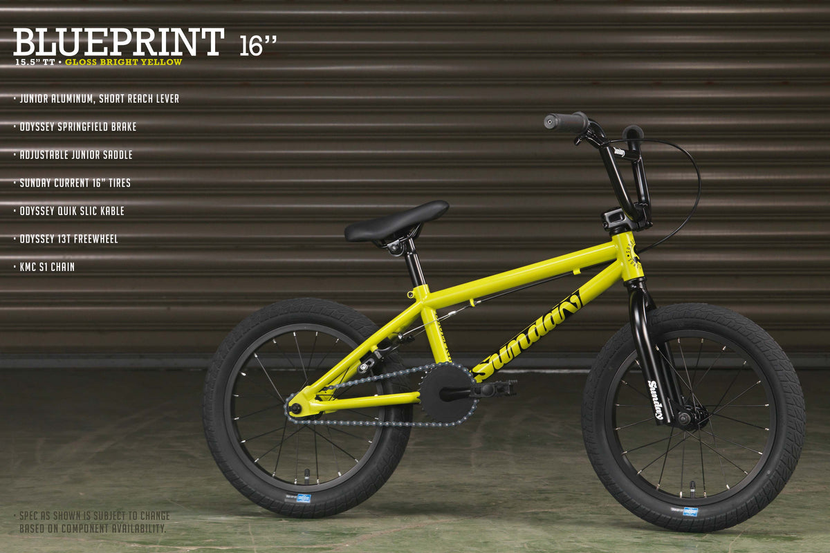 Sunday Blueprint 16" BMX Bike