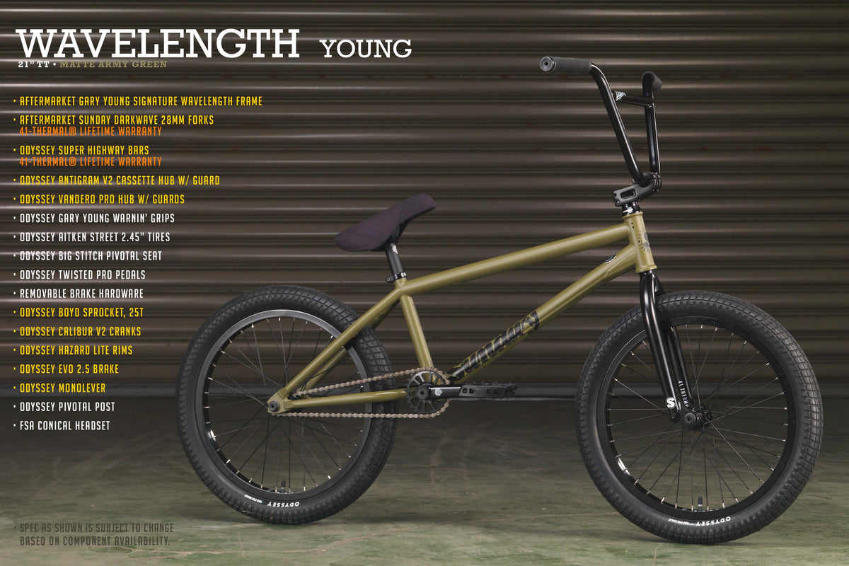 Sunday Wavelength BMX Bike - Gary Young Signature