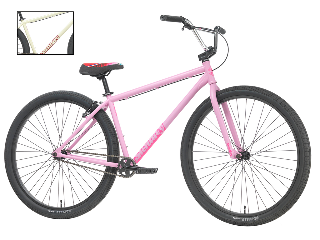 Sunday 29" High C Bike – Matt Pale Pink
