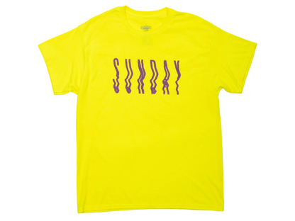 Sunday High Wave T-Shirt – Safety Green / X-Large