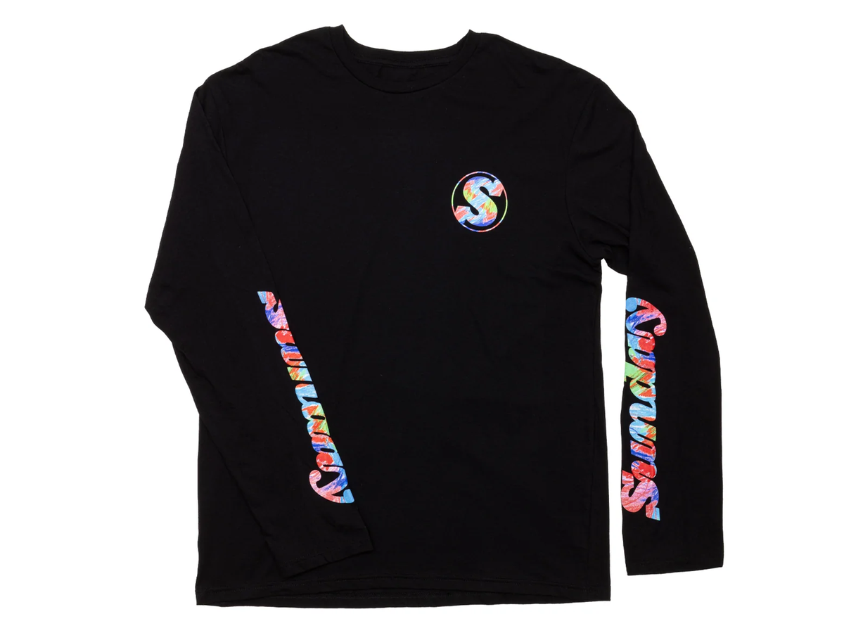 Sunday Classy Scribble Long Sleeve T-Shirt – additional product view