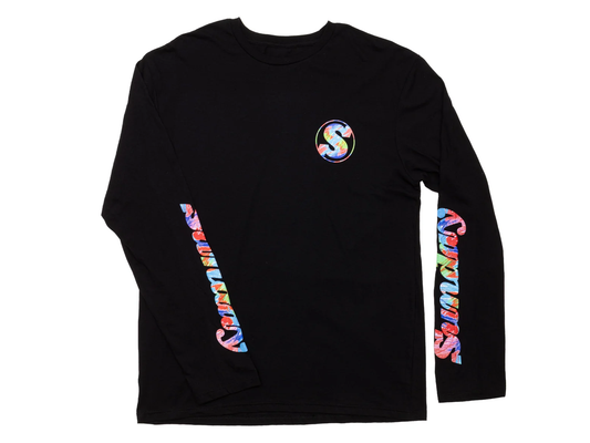 Sunday Classy Scribble Long Sleeve T-Shirt – Medium