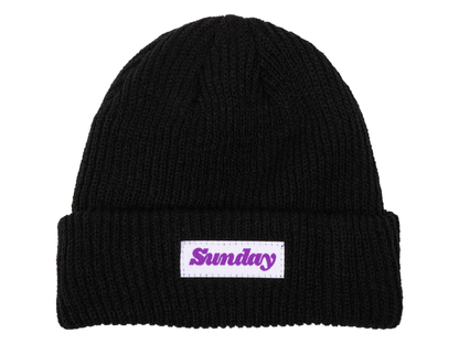 Sunday Classy Cuff Beanie - SUCL330-01-BLK