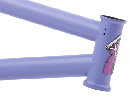 Sunday Street Sweeper (Jake Seeley) Frame – Gloss Berry / Wh: 20" - Tt: 20.75"