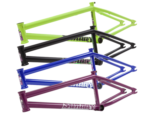 Sunday Street Sweeper (Jake Seeley) Frame – Gloss Berry / Wh: 20" - Tt: 20.5"