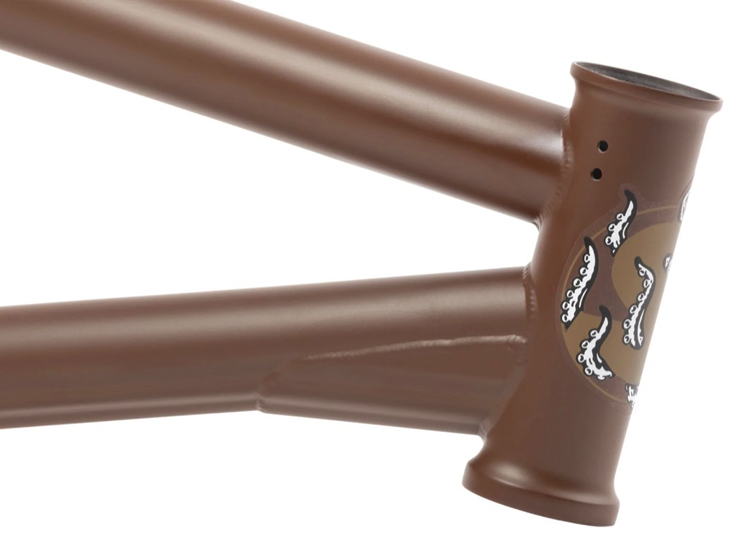 Sunday Darkwave (Broc Raiford) Frame – Matt Sage Green/Gold Shark / Wh: 20" - Tt: 20.75"