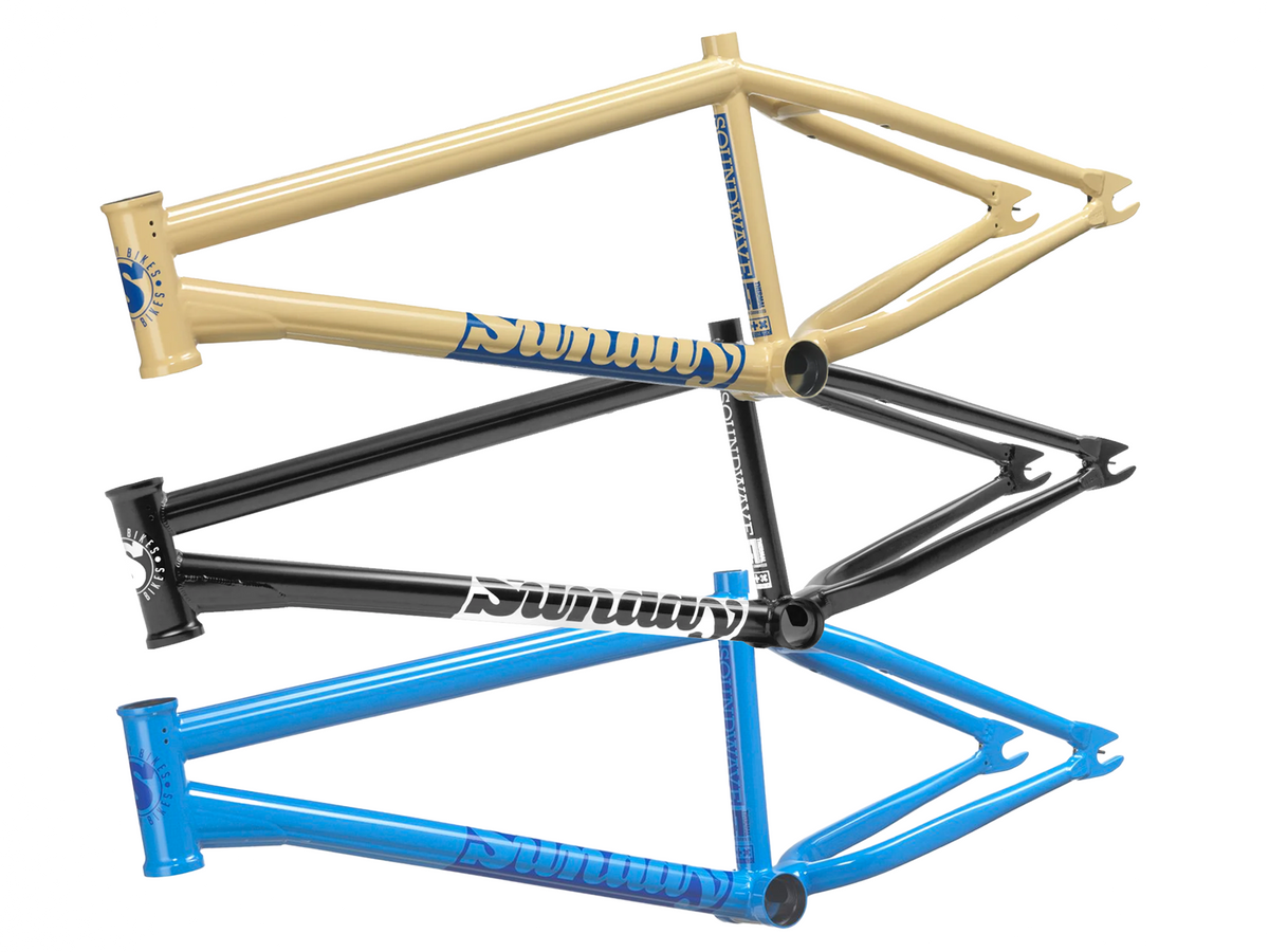 Sunday Soundwave V3 Frame – Gloss Lichen Blue / Wh: 20" - Tt: 20.5"
