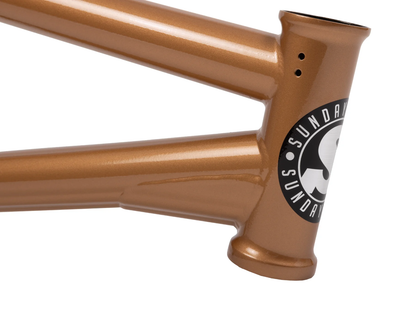 Sunday Silvawave (Brett Silva) Frame – Gloss Dark Brick Red / Wh: 20" - Tt: 20.75"