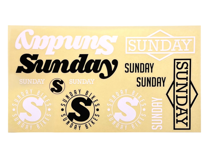 Sunday Logo Sticker Pack