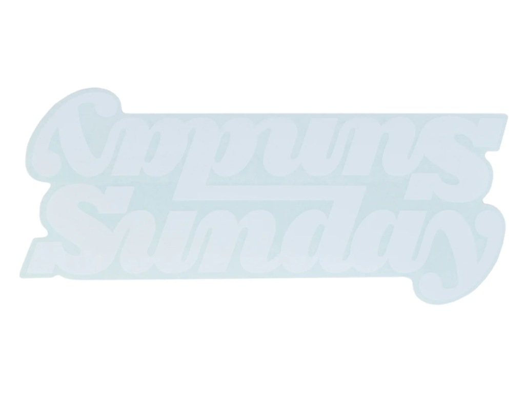 Sunday Classy Downbar Decal – additional product view