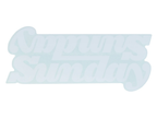 Sunday Classy Downbar Decal – additional product view