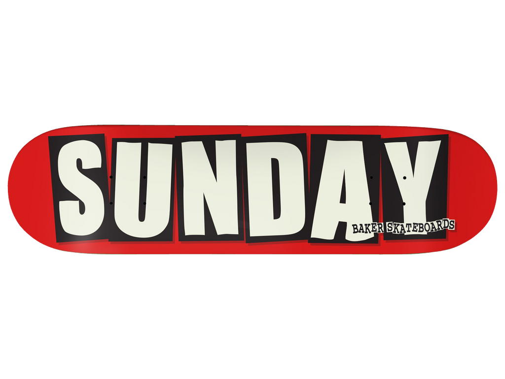 Sunday Baker Skateboard Deck – additional product view