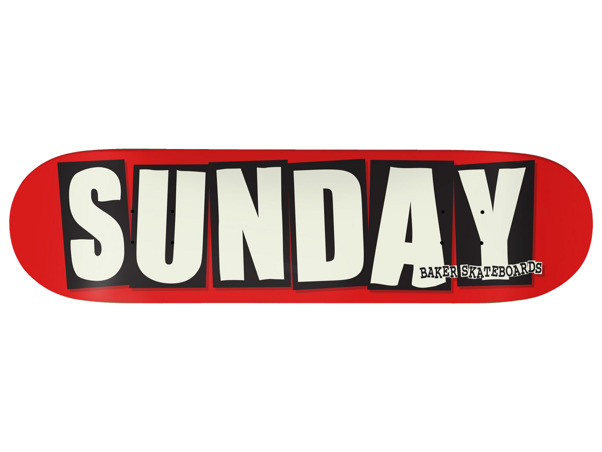 Sunday Baker Skateboard Deck – additional product view
