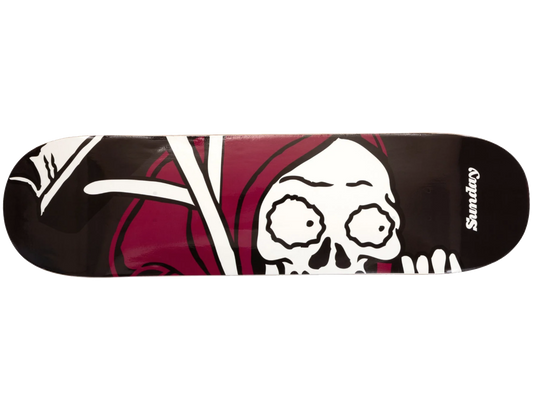 Sunday Creepy Sweeper Skateboard Deck