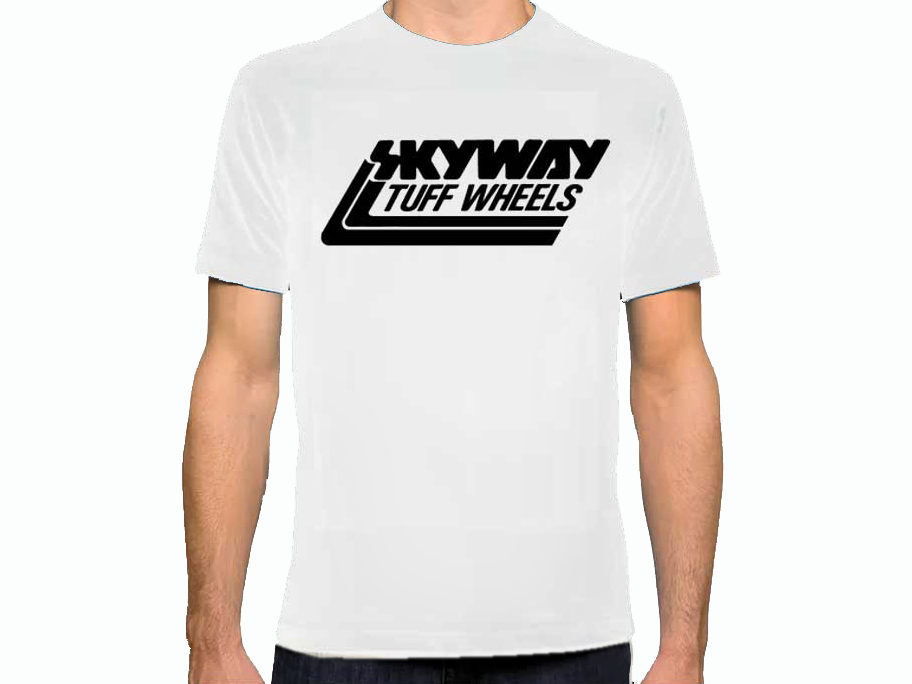Skyway Tuff Wheel Logo USA T-Shirt – White / Medium
