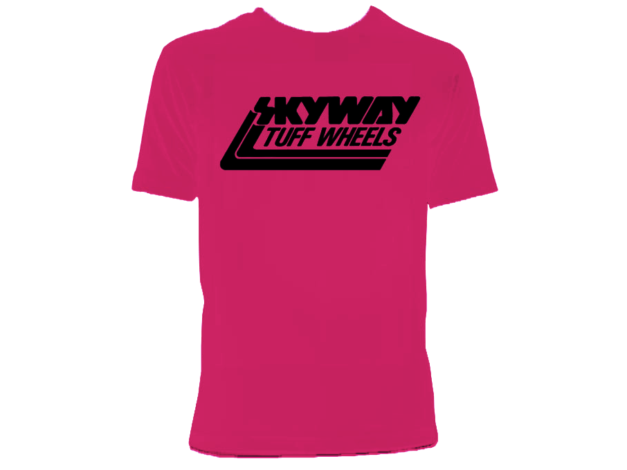 Skyway Tuff Wheel Retro Classic T-Shirt – Neon Yellow