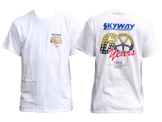 Skyway 60TH Anniversary USA T-Shirt – White / Small