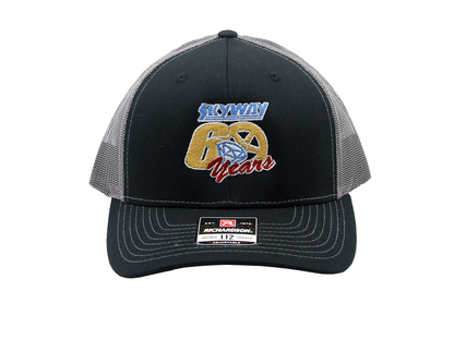 Skyway 60TH Anniversary USA Cap – Black/Charcoal/Gold Print