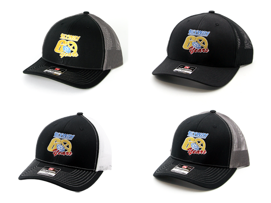 Skyway 60TH Anniversary USA Cap – Black/White