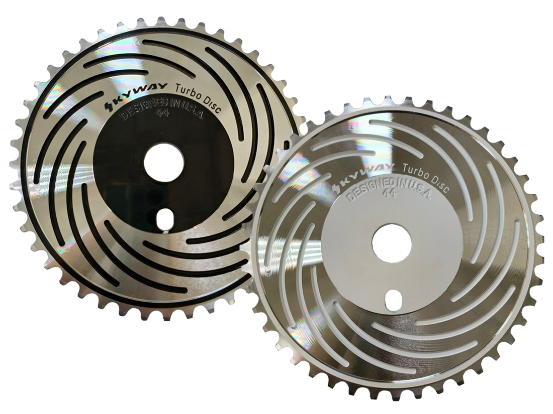Skyway Turbo Disc Front Sprocket – Black