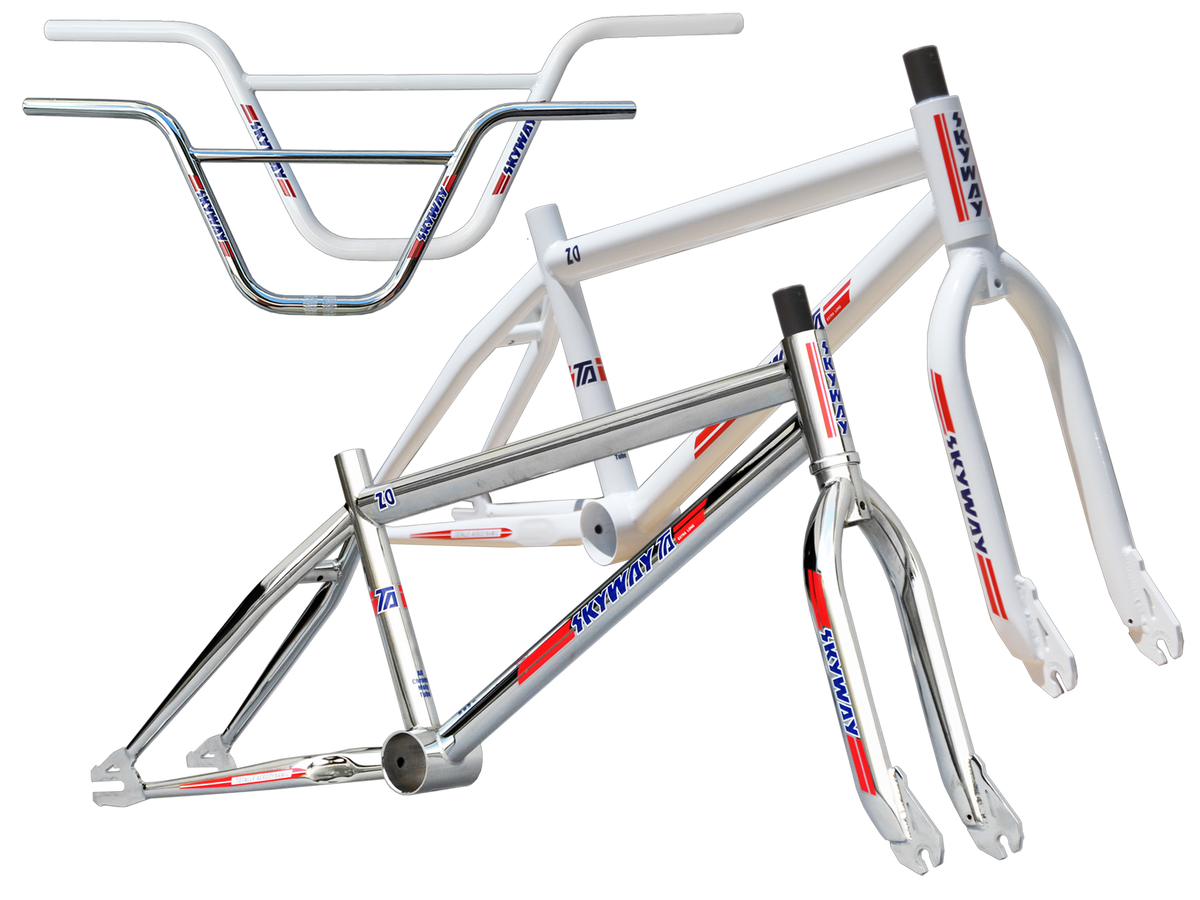 Skyway TA 20 Replica Frame/Fork/Handlebar Kit – Chrome