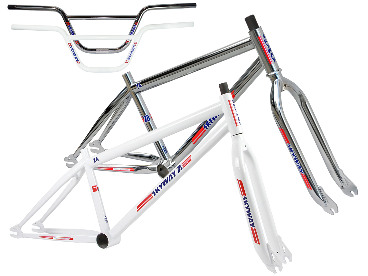 Skyway TA 24 Replica Frame/Fork/Handlebar Kit – Chrome