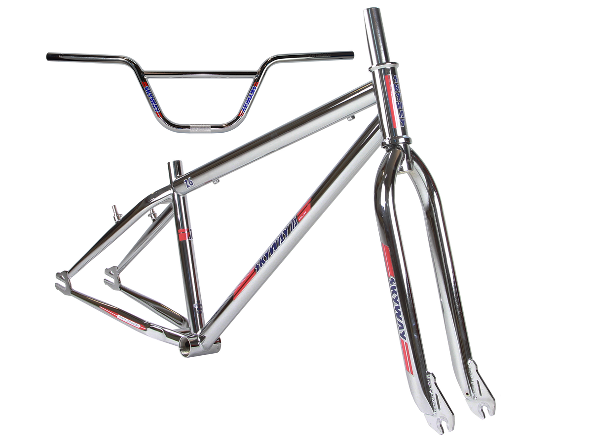 Skyway TA 26 Replica Frame/Fork/Handlebar Kit – White