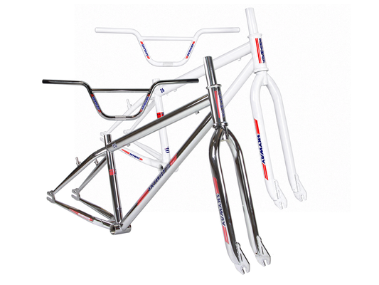 Skyway TA 26 Replica Frame/Fork/Handlebar Kit – Chrome