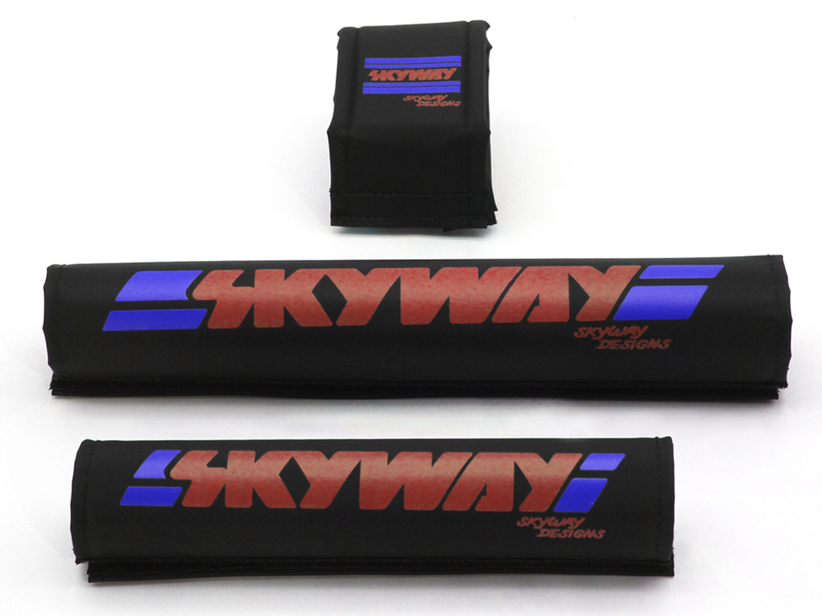 Skyway USA Made Retro BMX Pad Set - SWGA001-01-BLR