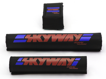 Skyway USA Made Retro BMX Pad Set - SWGA001-01-BLR