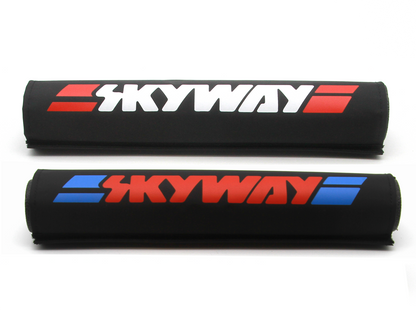 Skyway Retro Pad Set – Black/Red Print