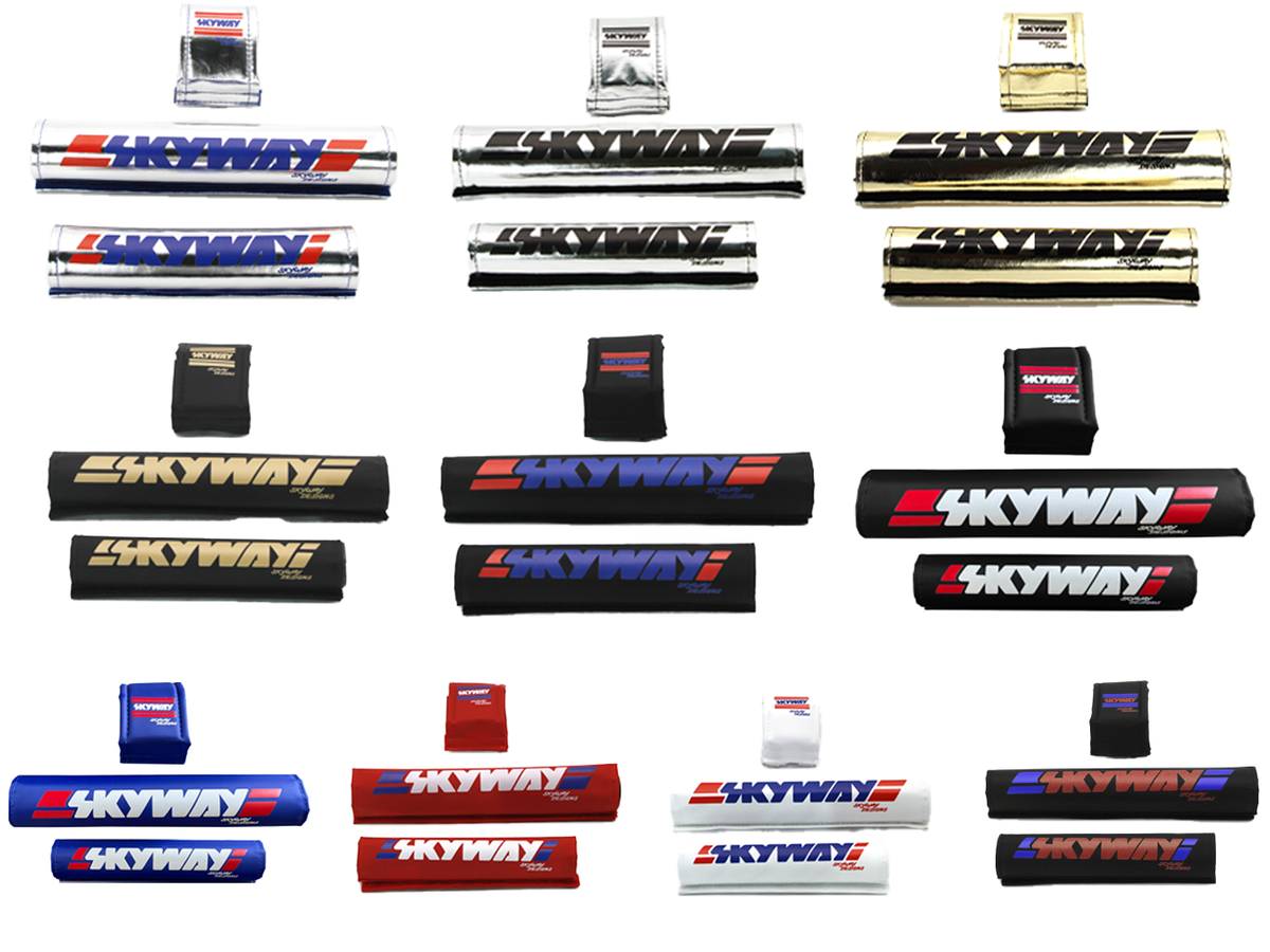Skyway USA Made Retro BMX Pad Set