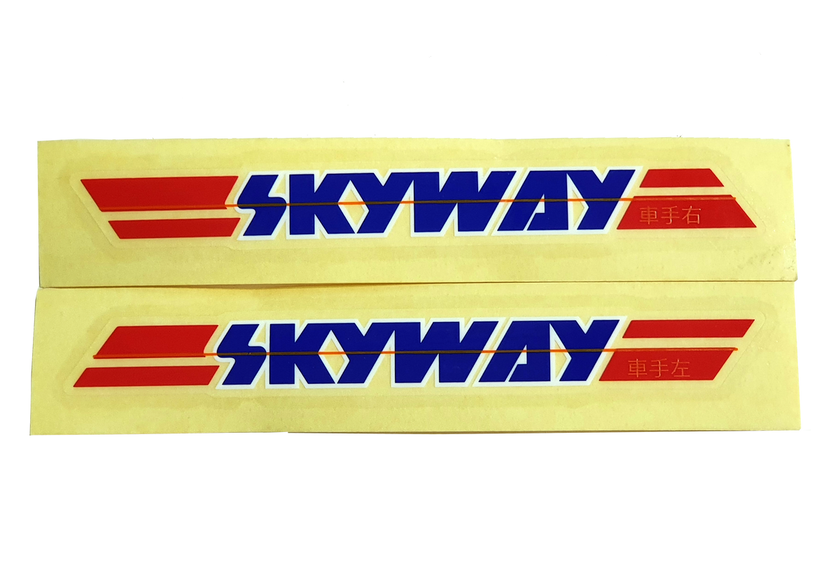 Skyway Handlebar Decal Set