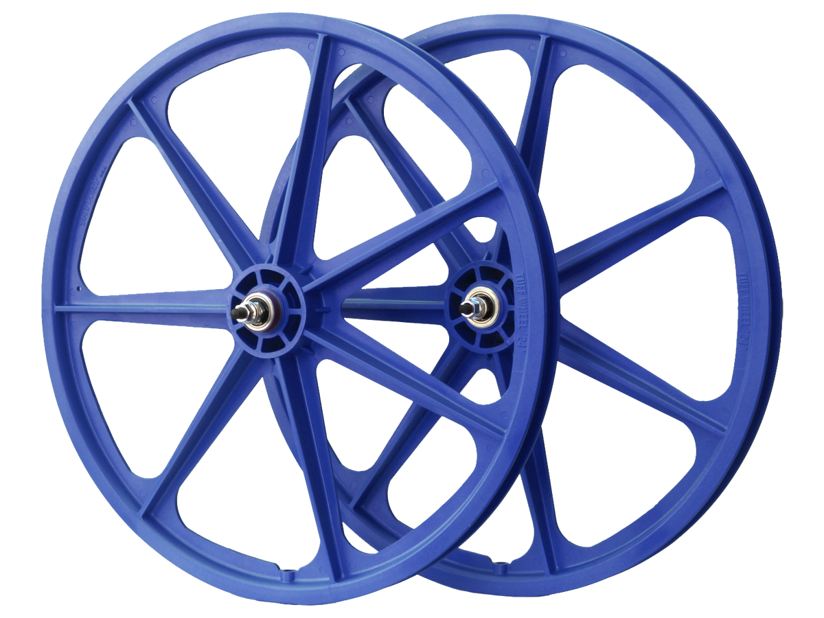Skyway TUFF 24" Wheel Set – Red