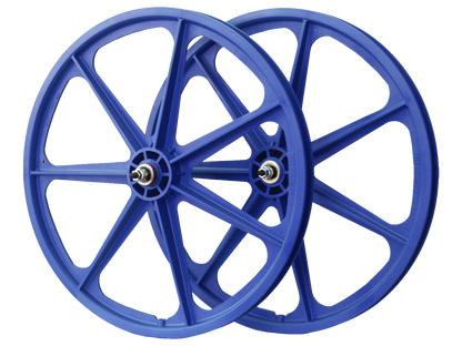 Skyway TUFF 24" Wheel Set – Red