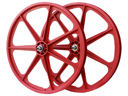 Skyway TUFF 24" Wheel Set – White