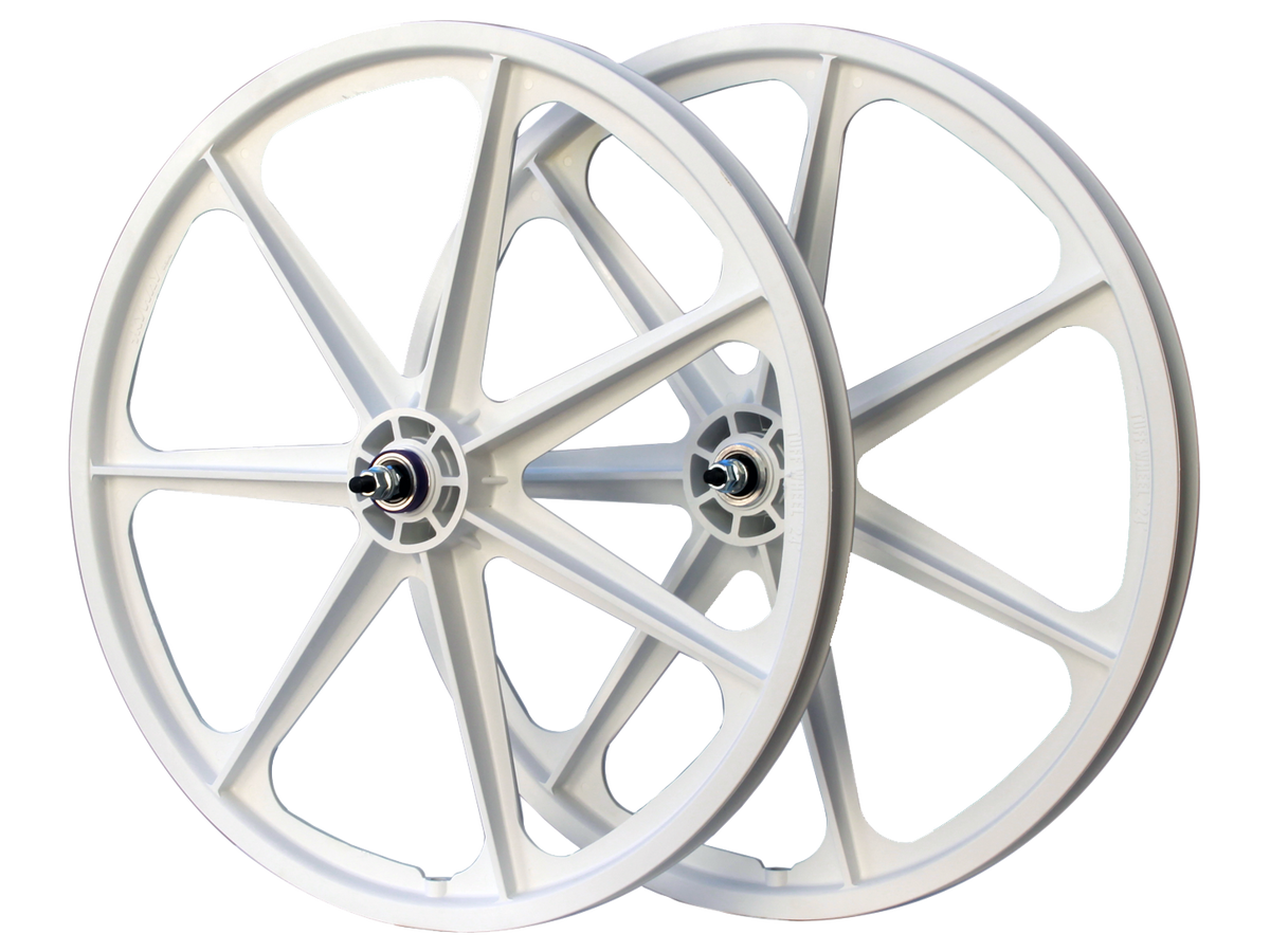 Skyway TUFF 24" Wheel Set – Yellow