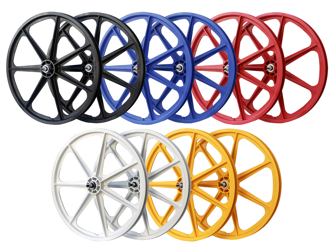 Skyway TUFF 24" Wheel Set – Black