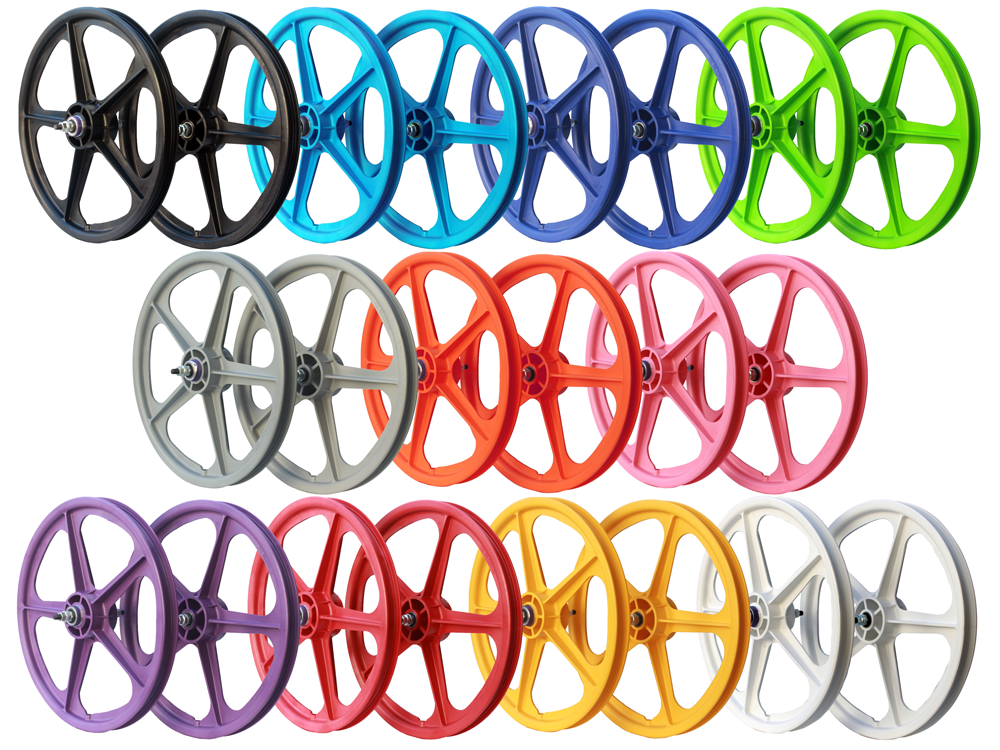 Skyway TUFF II 20" Wheel Set – Aqua