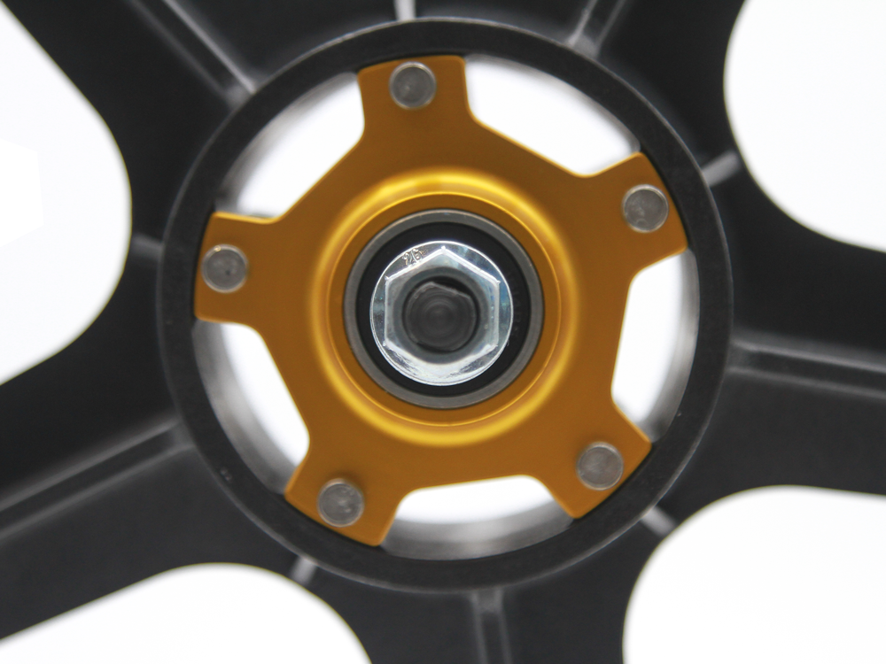 Skyway TUFF Graphite Gold 9T Rivet 20" Wheel Set – additional product view