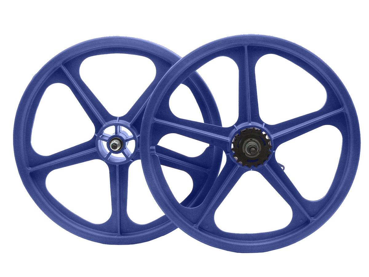 Skyway TUFF II Coaster 20" Wheel Set – Yellow