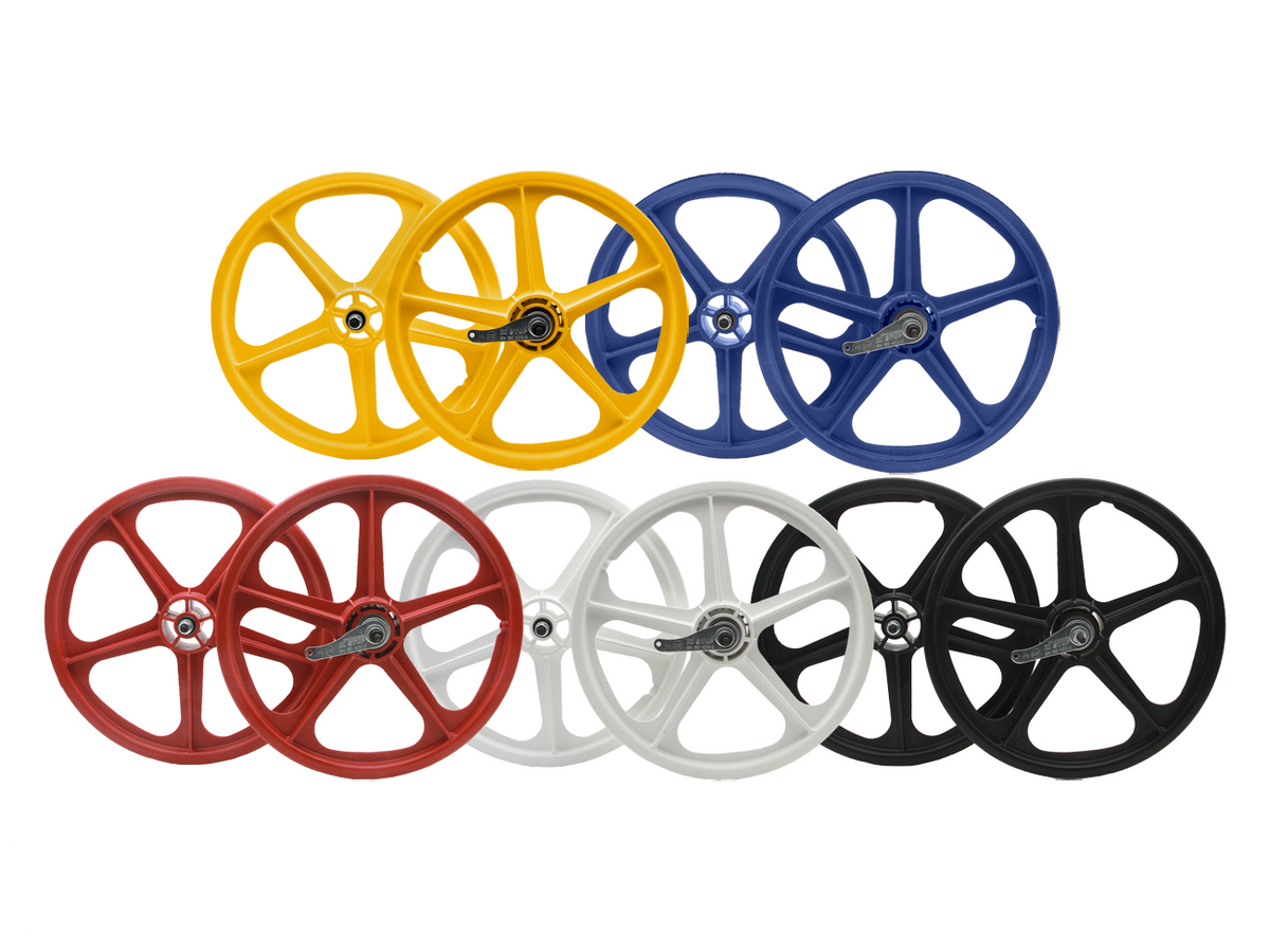 Skyway TUFF II Coaster 20" Wheel Set – Black