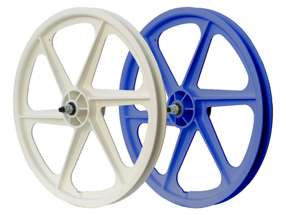 Skyway TUFF 6 Spoke 20" Front Wheel – Blue