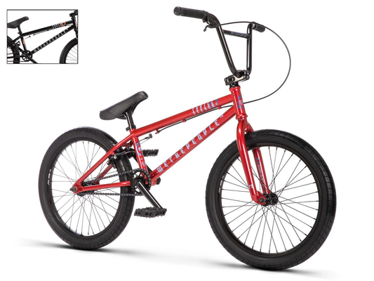 Wethepeople 20" Thrillseeker Bike – Black / Wh: 20" - Tt: 19.0"