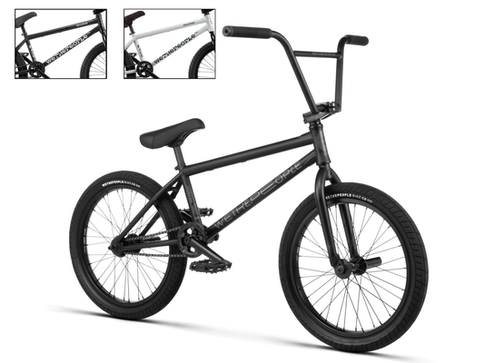 Wethepeople 20" Reason Shift Bike – Stealth Black / Wh: 20" - Tt: 20.75"