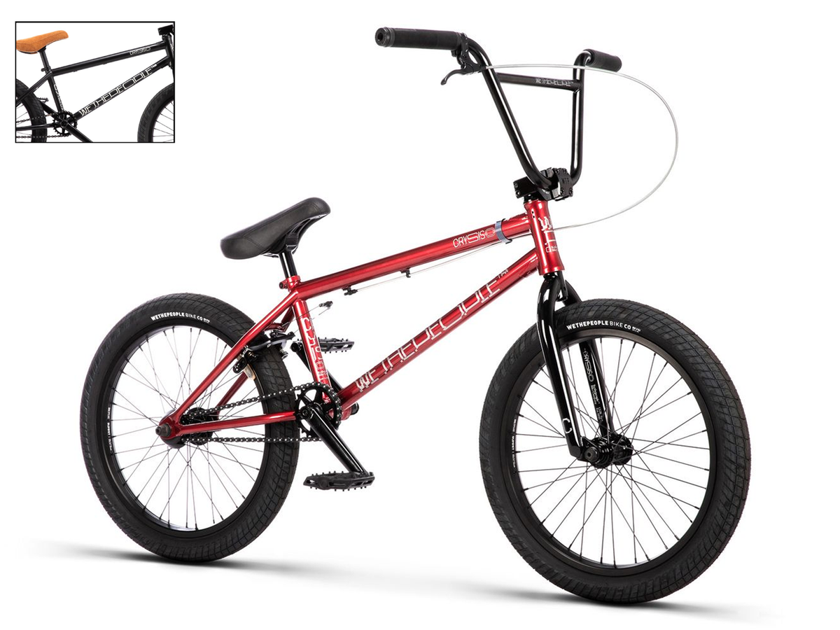 Wethepeople 20" Crysis Bike – Matt Black / Wh: 20" - Tt: 20.5"