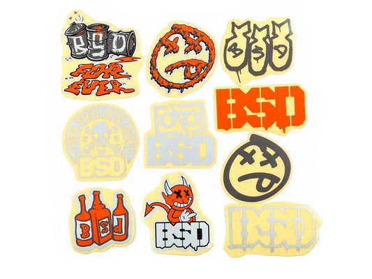 BSD BMX Sticker Kit - 10 Pack