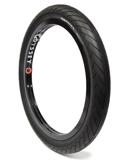 Odyssey Dugan Tyre - Black/Black | Buy now at Blue Groove BMX Shop