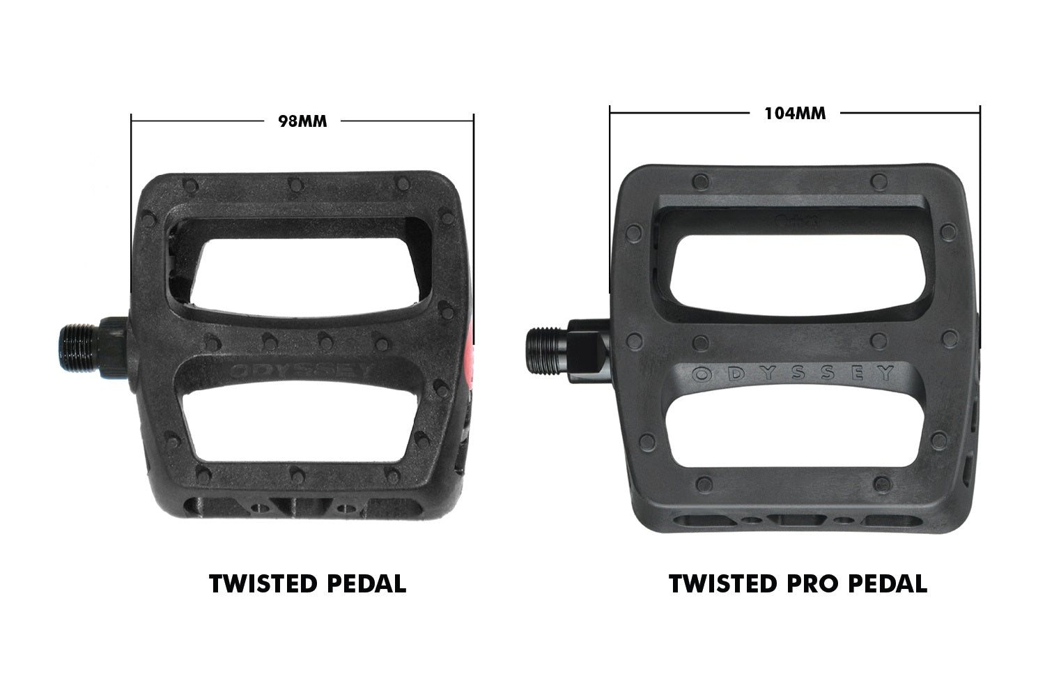 Odyssey Twisted Pro Pedals | Buy now at Blue Groove BMX Shop